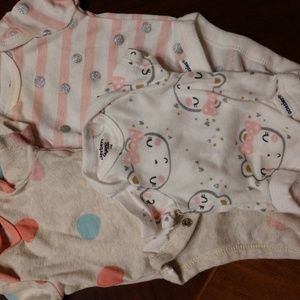 5 onesies girls Gerber